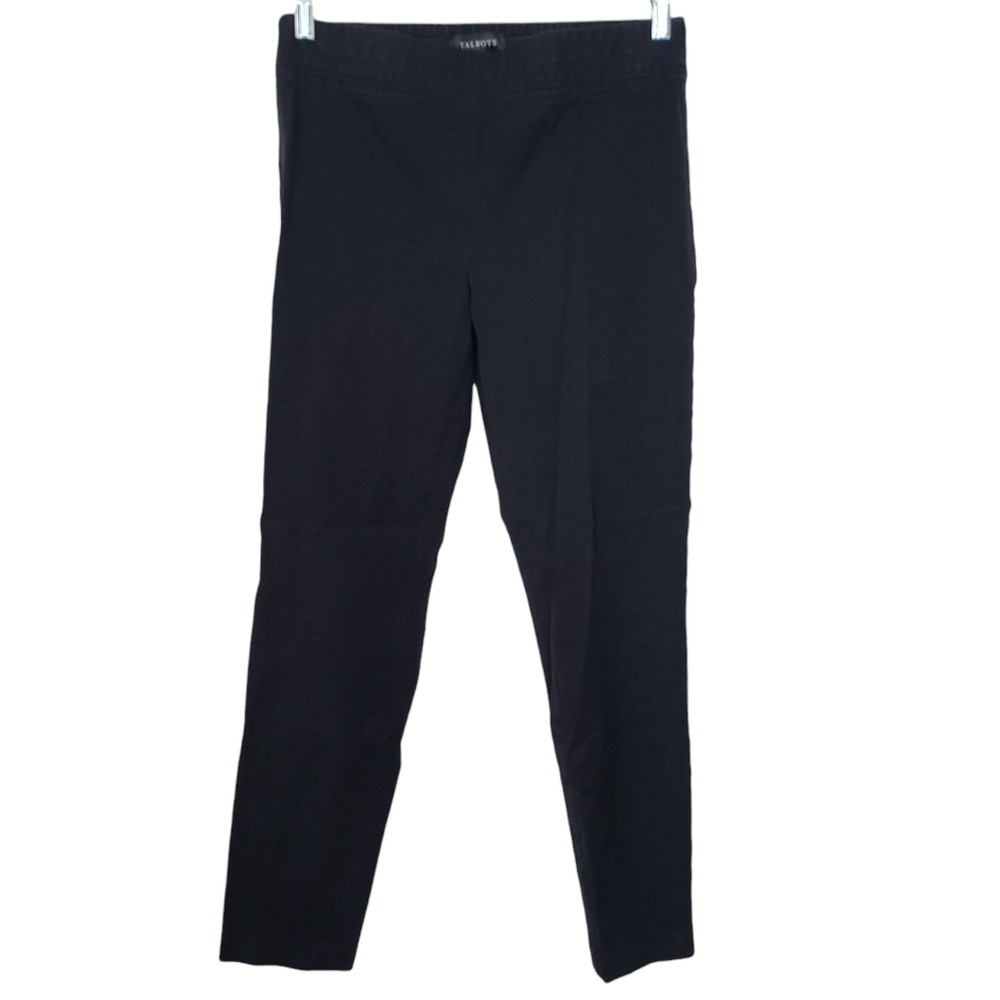 Talbots Skinny Ankle Black Pants 8